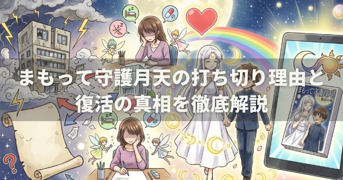 まもって守護月天の打ち切り理由と復活の真相を徹底解説