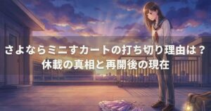 さよならミニすカートの打ち切り理由は？休載の真相と再開後の現在