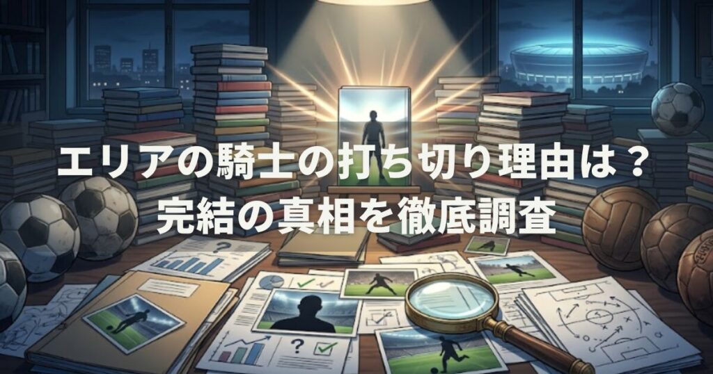 エリアの騎士の打ち切り理由は？完結の真相を徹底調査