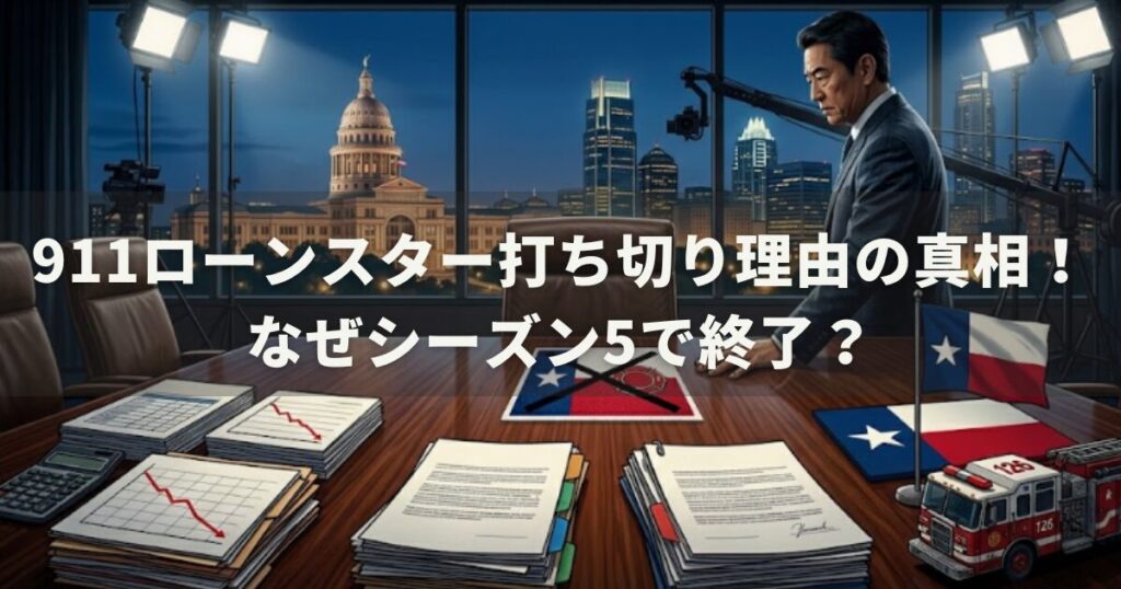 911ローンスター打ち切り理由の真相！なぜシーズン5で終了？