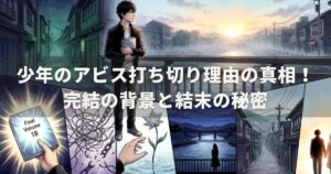 少年のアビス打ち切り理由の真相！完結の背景と結末の秘密
