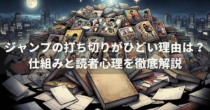 ジャンプの打ち切りがひどい理由は？仕組みと読者心理を徹底解説