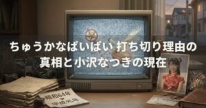ちゅうかなぱいぱい 打ち切り理由の真相と小沢なつきの現在