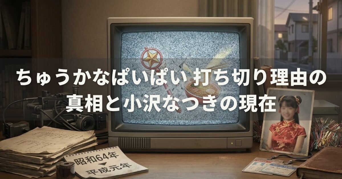 ちゅうかなぱいぱい 打ち切り理由の真相と小沢なつきの現在