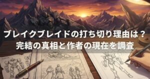 ブレイクブレイドの打ち切り理由は？完結の真相と作者の現在を調査