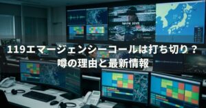 119エマージェンシーコールは打ち切り？噂の理由と最新情報