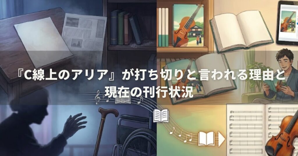 『C線上のアリア』が打ち切りと言われる理由と現在の刊行状況