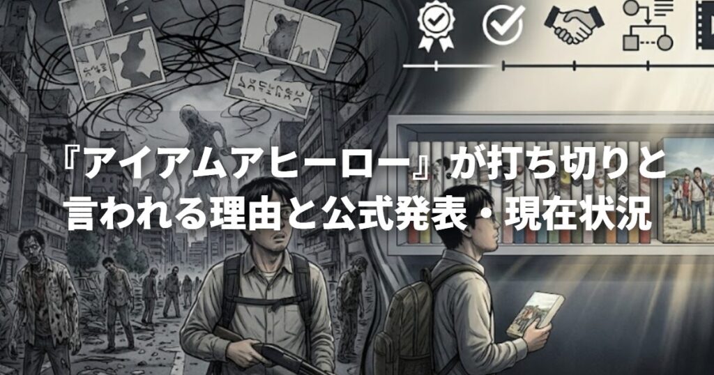 『アイアムアヒーロー』が打ち切りと言われる理由と公式発表・現在状況