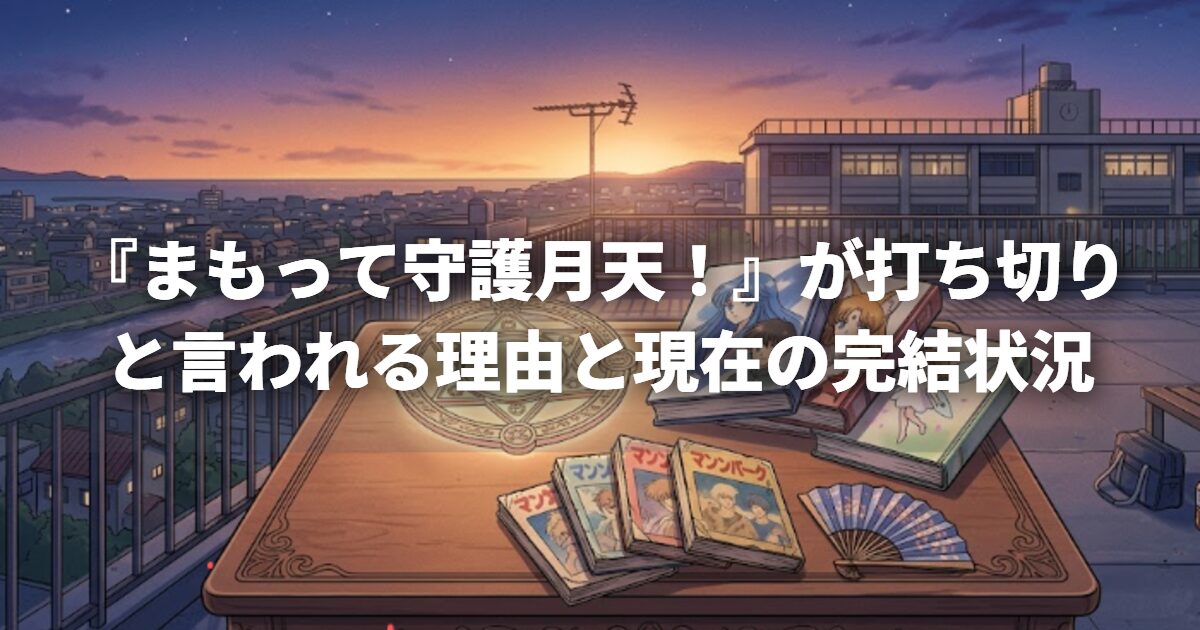 『まもって守護月天！』が打ち切りと言われる理由と現在の完結状況