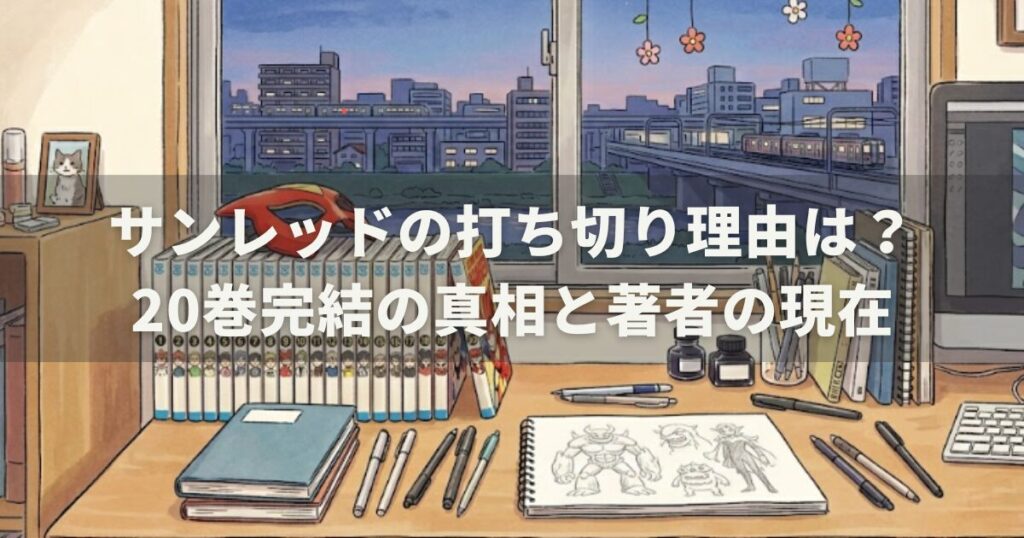 サンレッドの打ち切り理由は？20巻完結の真相と著者の現在