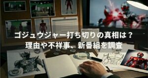 ゴジュウジャー打ち切りの真相は？理由や不祥事、新番組を調査