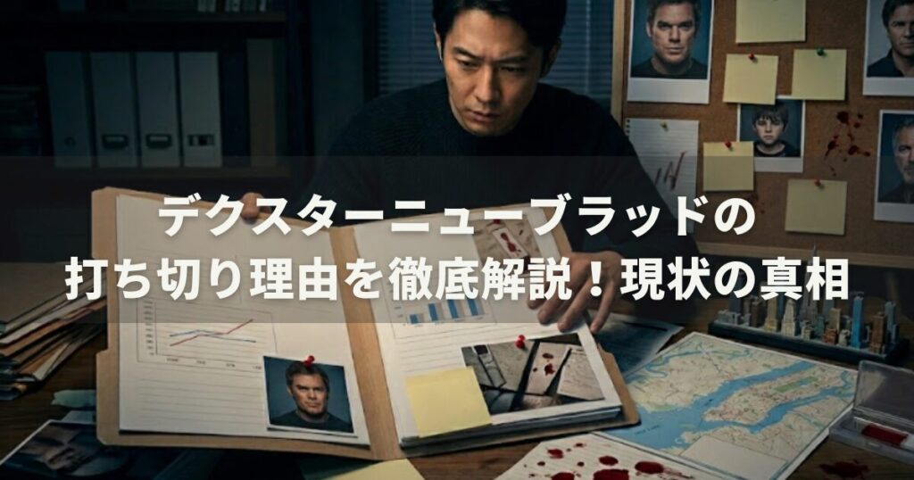 デクスターニューブラッドの打ち切り理由を徹底解説！現状の真相