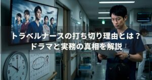 トラベルナースの打ち切り理由とは？ドラマと実務の真相を解説