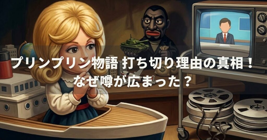 プリンプリン物語 打ち切り理由の真相！なぜ噂が広まった？