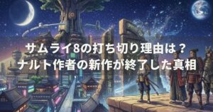 サムライ8の打ち切り理由は？ナルト作者の新作が終了した真相