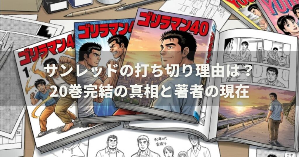 ゴリラーマン40は打ち切り?全3巻で完結した理由と真相を解説