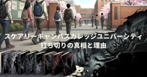 スケアリーキャンパスカレッジユニバーシティ打ち切りの真相と理由