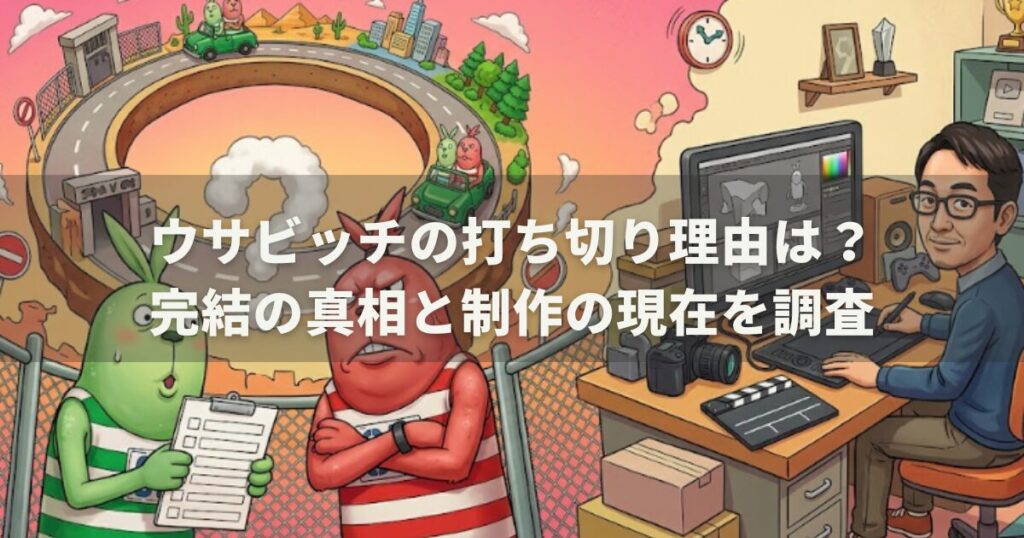 ウサビッチの打ち切り理由は？完結の真相と制作の現在を調査