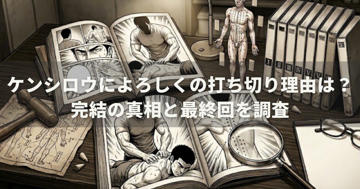 ケンシロウによろしくの打ち切り理由は？完結の真相と最終回を調査