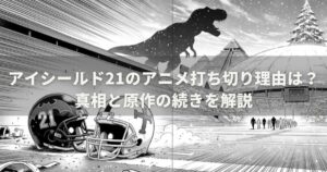 アイシールド21のアニメ打ち切り理由は？真相と原作の続きを解説