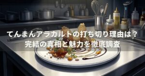 てんまんアラカルトの打ち切り理由は？完結の真相と魅力を徹底調査