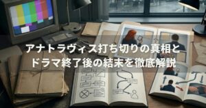 アナトラヴィス打ち切りの真相とドラマ終了後の結末を徹底解説