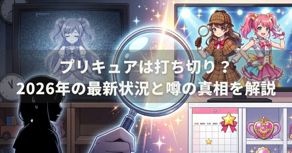 プリキュアは打ち切り？2026年の最新状況と噂の真相を解説