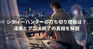 シティーハンターの打ち切り理由は？漫画とアニメ終了の真相を解説